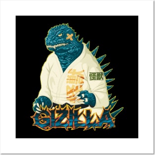 Jiu Jitsu monster Posters and Art